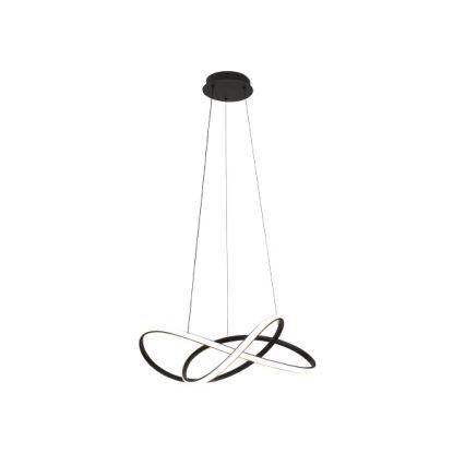 Lustre LED dimerizável suspenso por cabo LED/85W/230V 3000-6500K Ø 60 cm + controlo remoto