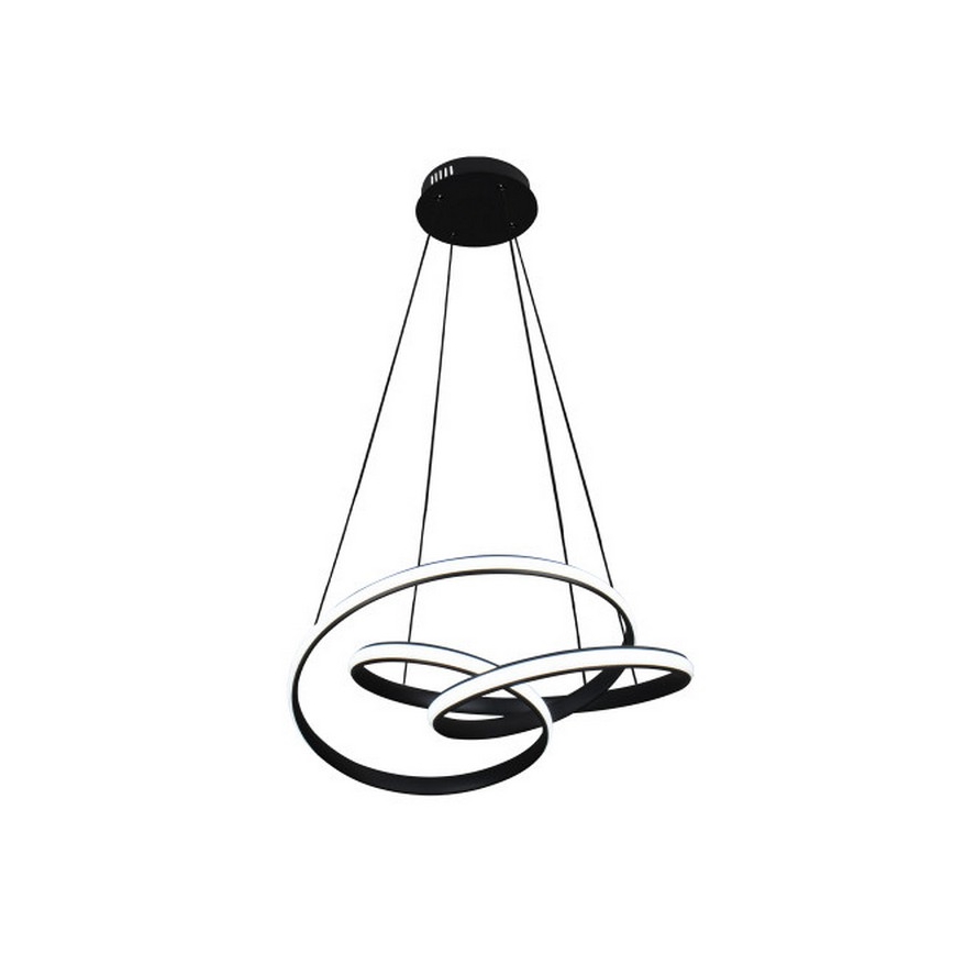 Lustre LED dimerizável suspenso por cabo, 85W/230V, 3000-6500K, Ø 49 cm + comando remoto
