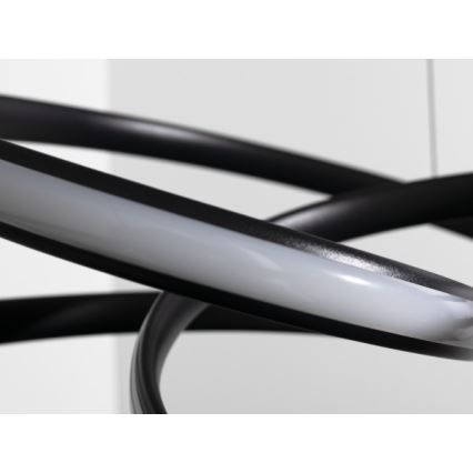 Lustre LED dimerizável suspenso por cabo, 85W/230V, 3000-6500K, Ø 49 cm + comando remoto