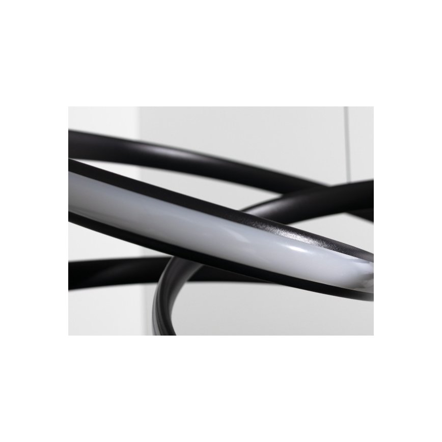 Lustre LED dimerizável suspenso por cabo, 85W/230V, 3000-6500K, Ø 49 cm + comando remoto