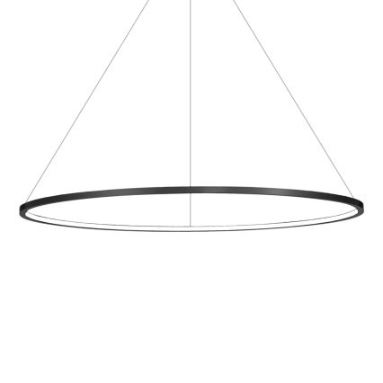 Lustre LED suspenso SATURNO LED/57W/230V diâmetro 100 cm IP44 antracite