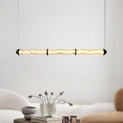 Lustre LED suspenso em cabo CORTE LED/25W/230V preto