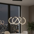 Lustre LED suspenso em cabo FLEXI LED/36W/230V 4000K preto