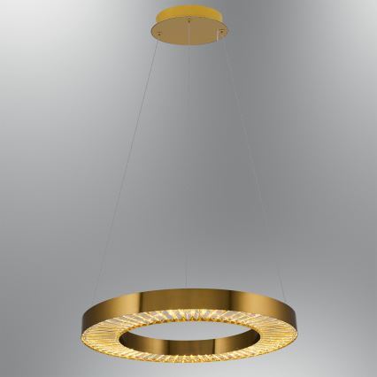 Lustre LED suspenso em cabo JESI LED/35W/230V 3000K, Ø 60 cm, bronze