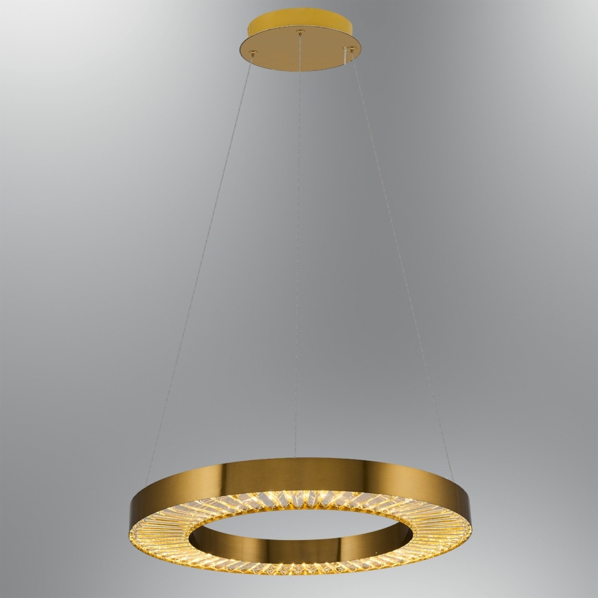 Lustre LED suspenso em cabo JESI LED/35W/230V 3000K, Ø 60 cm, bronze