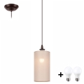 Lustre LED suspenso em cabo NOEL MINI 1xE27/60W/230V bege