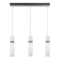 Lustre LED suspenso por cabo AMBIENTE 3xLED/6W/230V 3000/4000/6000K cromado brilhante