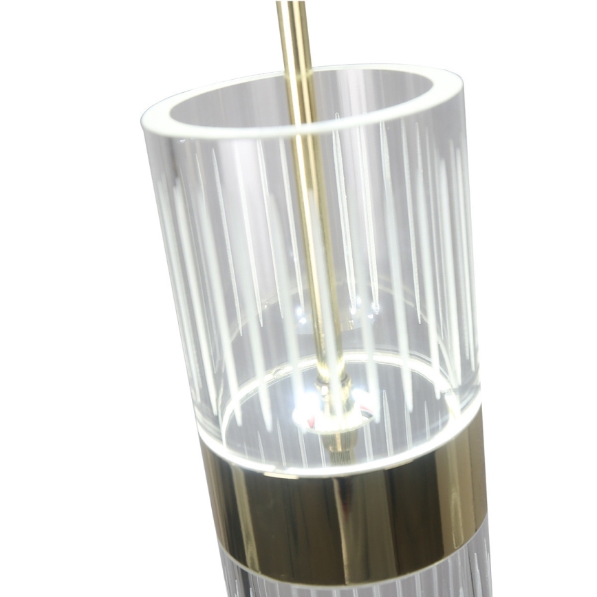 Lustre LED suspenso por cabo AMBIENTE 3xLED/6W/230V 3000/4000/6000K dourado