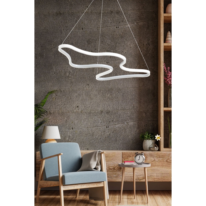 Lustre LED suspenso por cabo ARTISAN LED/36W/230V 4000K branco