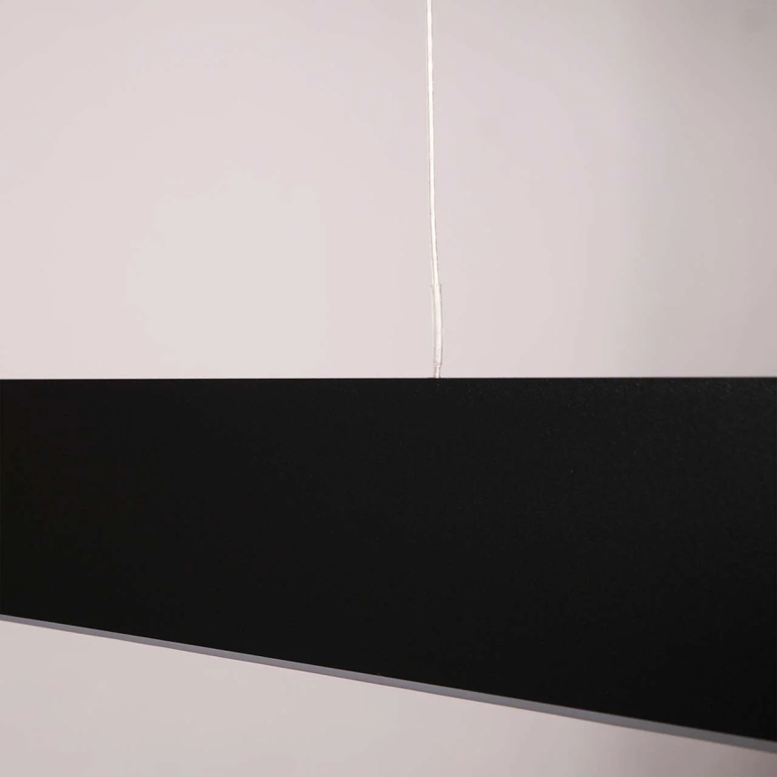 Lustre LED suspenso por cabo BERNADETTA LED/20W/230V 4000K preto