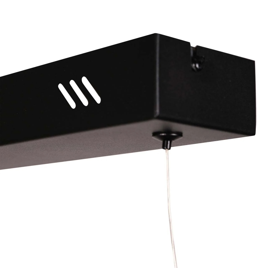 Lustre LED suspenso por cabo BERNADETTA LED/20W/230V 4000K preto