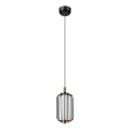 Lustre LED suspenso por cabo BONNIE LED/10W/230V 3000K preto