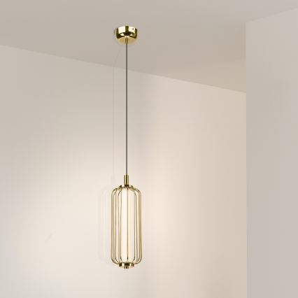 Lustre LED suspenso por cabo BONNIE LED/15W/230V 3000K dourado