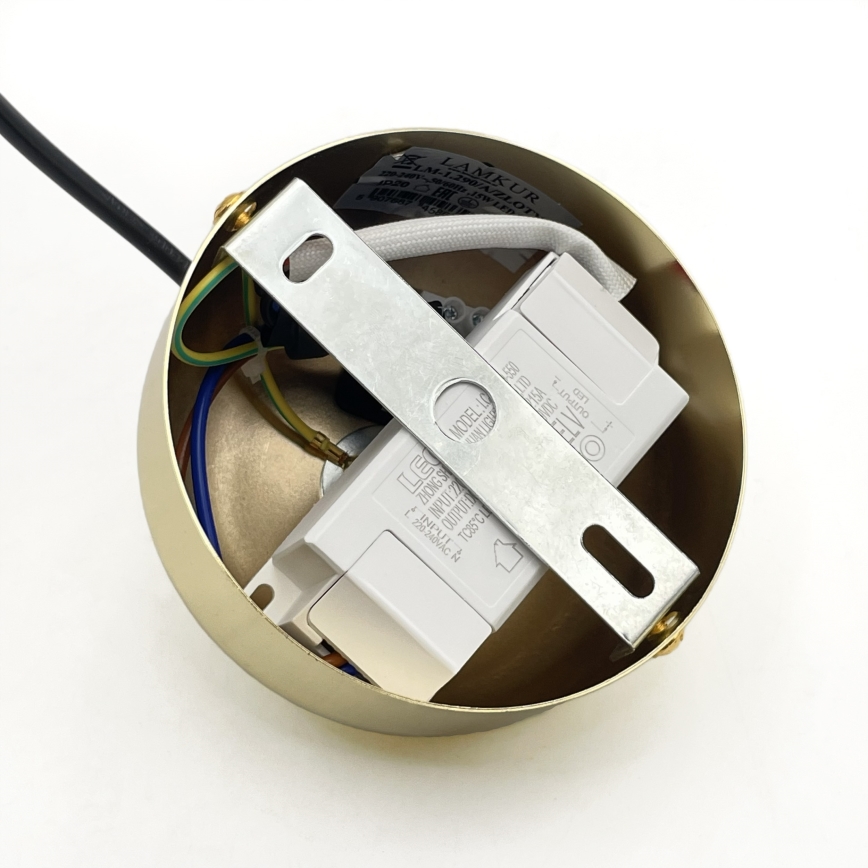 Lustre LED suspenso por cabo BONNIE LED/15W/230V 3000K dourado