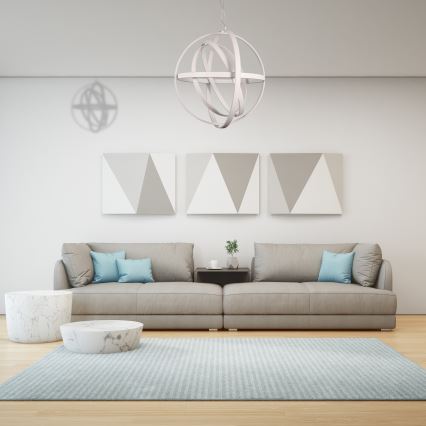 Lustre LED suspenso por cabo COPERNICUS LED/260W/230V branco