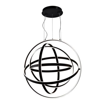 Lustre LED suspenso por cabo COPERNICUS LED/260W/230V preto