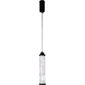 Lustre LED suspenso por cabo CORTE LED/10W/230V, preto