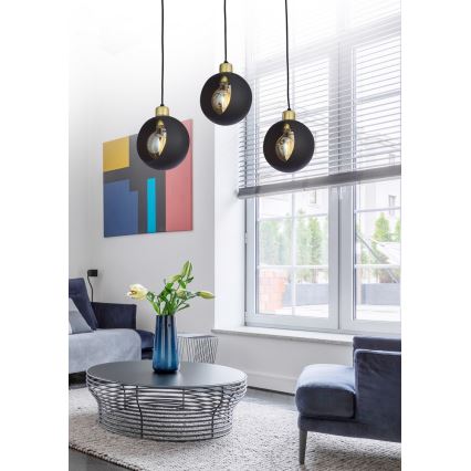 Lustre LED suspenso por cabo CUBUS 3xE27/60W/230V