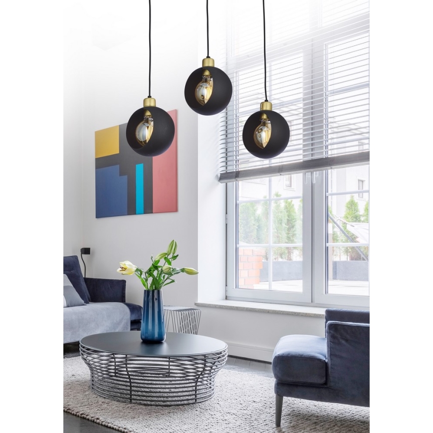 Lustre LED suspenso por cabo CUBUS 3xE27/60W/230V