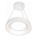 Lustre LED suspenso por cabo DRAX LED/32W/230V 4000K Ø 38 cm branco
