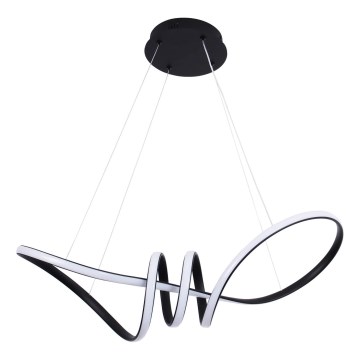 Lustre LED suspenso por cabo FLAVIA LED/44W/230V preto