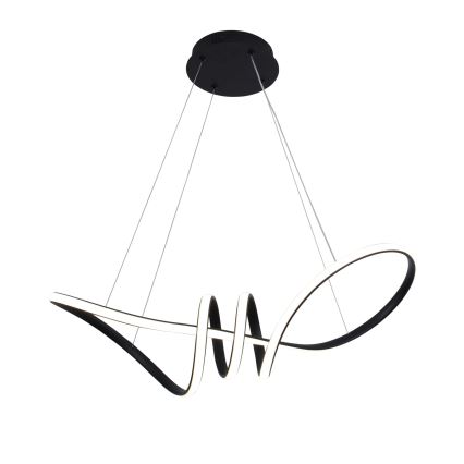 Lustre LED suspenso por cabo FLAVIA LED/44W/230V preto
