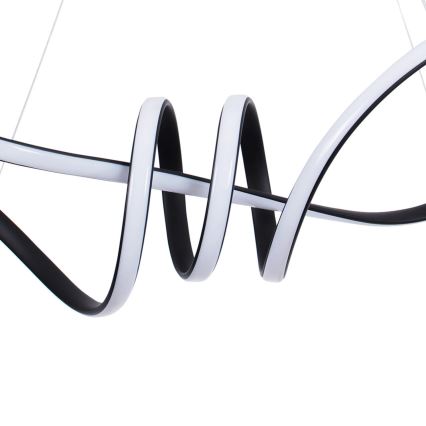 Lustre LED suspenso por cabo FLAVIA LED/44W/230V preto