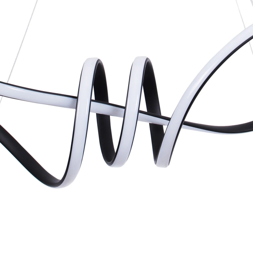 Lustre LED suspenso por cabo FLAVIA LED/44W/230V preto