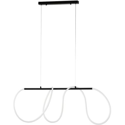 Lustre LED suspenso por cabo FLEXI LED/45W/230V 4000K preto