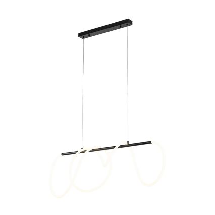 Lustre LED suspenso por cabo FLEXI LED/45W/230V 4000K preto