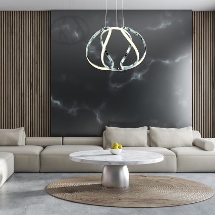 Lustre LED suspenso por cabo GLOBE LED/50W/230V