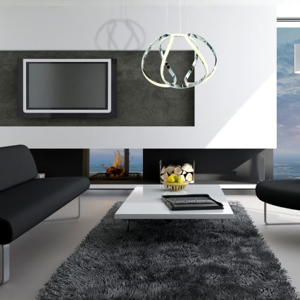 Lustre LED suspenso por cabo GLOBE LED/50W/230V