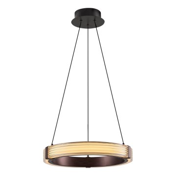 Lustre LED suspenso por cabo JESI LED/2W/230V 3000K castanho