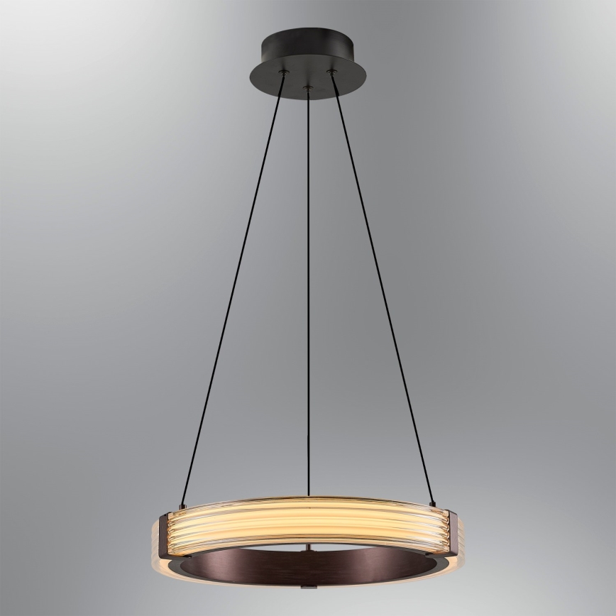 Lustre LED suspenso por cabo JESI LED/2W/230V 3000K castanho