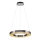 Lustre LED suspenso por cabo JESI LED/35W/230V 3000K Ø 60 cm prata
