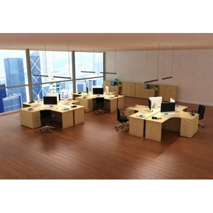 Lustre LED suspenso por cabo LED/44W/230V 4000K 120 cm preto