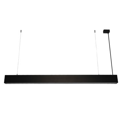 Lustre LED suspenso por cabo LED/55W/230V 3000/4000/6500K 120 cm preto