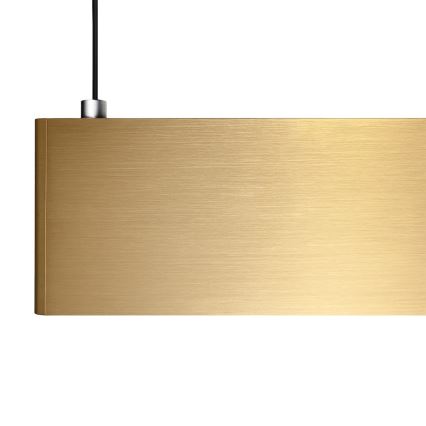 Lustre LED suspenso por cabo LINEA LED/36W/230V 3000/4000/5700K CRI 90 dourado