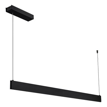 Lustre LED suspenso por cabo LINEA LED/36W/230V 3000/4000/5700K CRI 90 preto