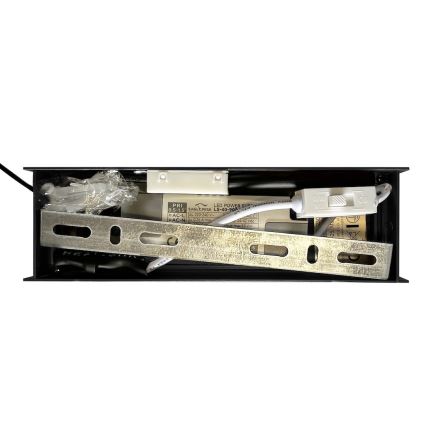 Lustre LED suspenso por cabo LINEA LED/36W/230V 3000/4000/5700K CRI 90 preto