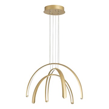 Lustre LED suspenso por cabo MEGAN LED/41W/230V dourado
