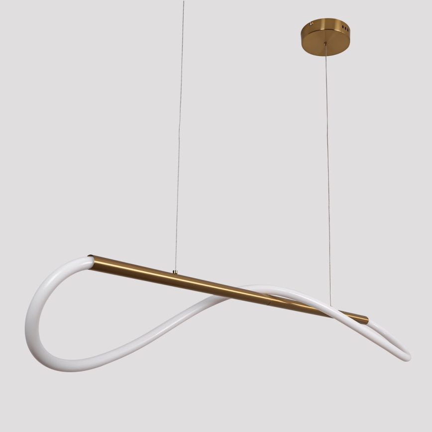 Lustre LED suspenso por cabo MELECA LED/24W/230V 3000/4000/6000K 100 cm dourado