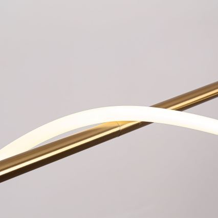 Lustre LED suspenso por cabo MELECA LED/24W/230V 3000/4000/6000K 100 cm dourado