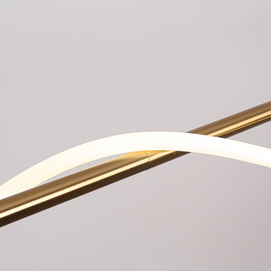 Lustre LED suspenso por cabo MELECA LED/24W/230V 3000/4000/6000K 100 cm dourado