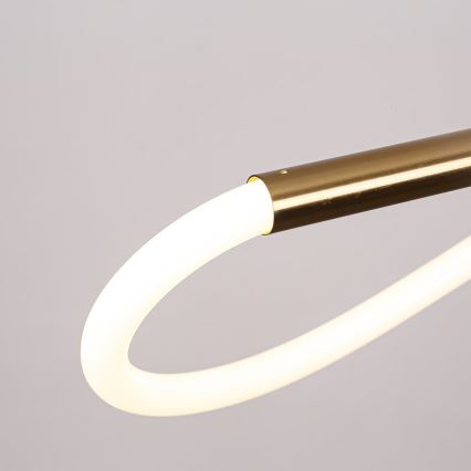 Lustre LED suspenso por cabo MELECA LED/24W/230V 3000/4000/6000K 100 cm dourado