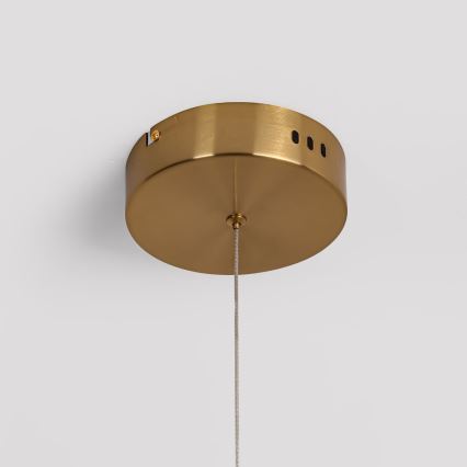 Lustre LED suspenso por cabo MELECA LED/24W/230V 3000/4000/6000K 100 cm dourado