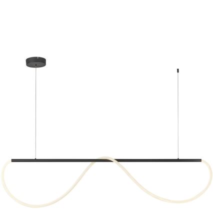 Lustre LED suspenso por cabo MELECA LED/36W/230V 3000/4000/6000K 160 cm preto