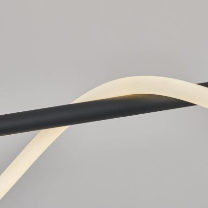 Lustre LED suspenso por cabo MELECA LED/36W/230V 3000/4000/6000K 160 cm preto