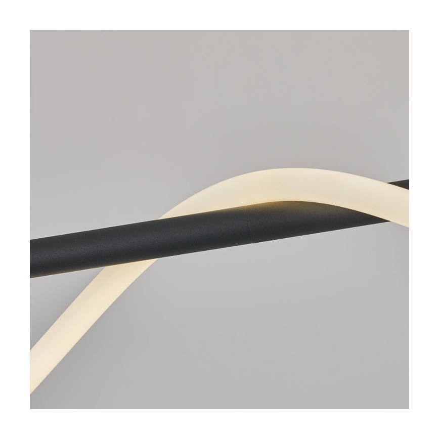 Lustre LED suspenso por cabo MELECA LED/36W/230V 3000/4000/6000K 160 cm preto