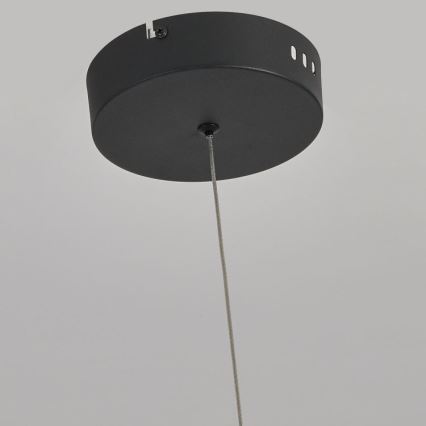 Lustre LED suspenso por cabo MELECA LED/36W/230V 3000/4000/6000K 160 cm preto